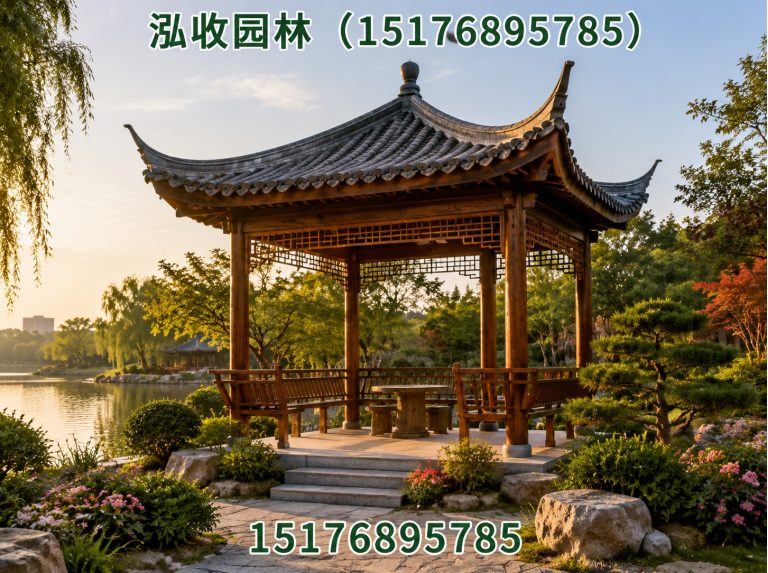石家庄塑木地板展示图